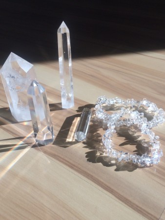 Pulsera Chips de Cuarzo 